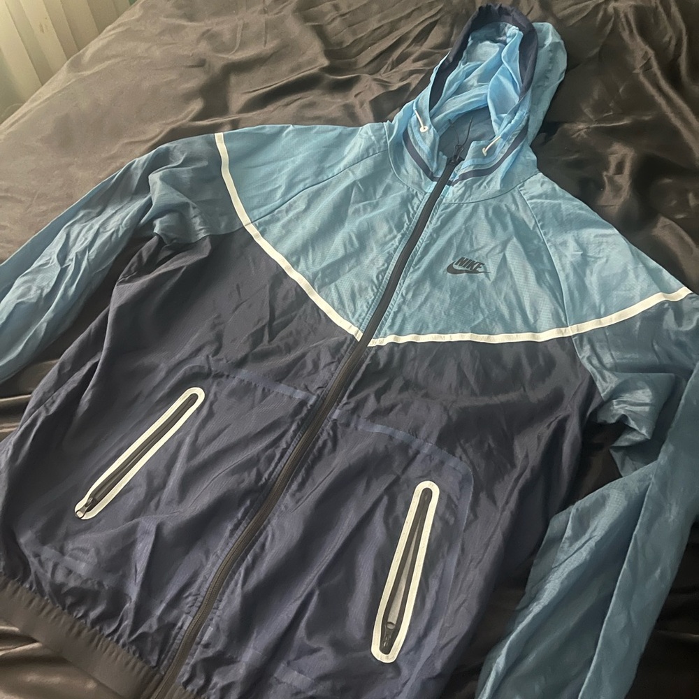 Rare Nike Tech Windrunner Jacket Hyperfuse Nylon … - image 2